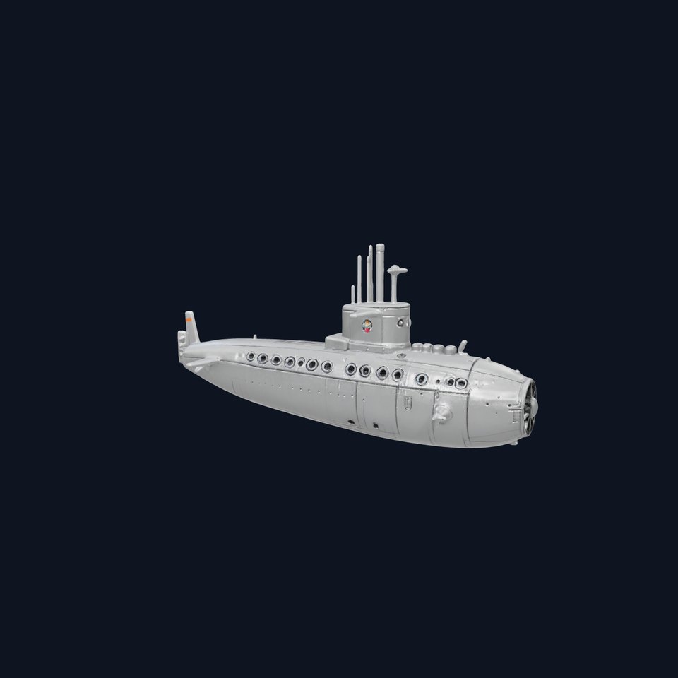 Sleek Submarine model pack